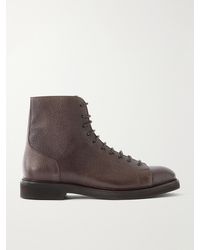 MR P. - Monkey Full-Grain Leather Boots - Lyst