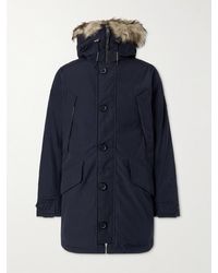 Polo Ralph Lauren - Annex Faux Fur-trimmed Recycled-shell Hooded Down Jacket - Lyst