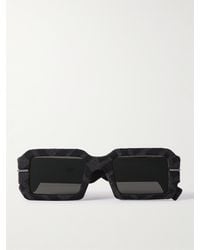 Fendi - Graphy Sonnenbrille mit D-Rahmen aus Azetat - Lyst