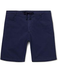 Hartford - Tank Straight-leg Cotton Drawstring Shorts - Lyst