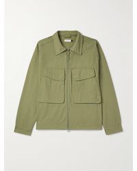 Pop Trading Co. - Boxer Herringbone Cotton Shirt Jacket - Lyst