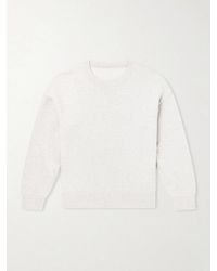 Visvim - Jumbo Sb Wool And Cotton-Blend Jersey Sweatshirt - Lyst