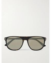 Tom Ford - Lionel D-frame Tortoiseshell Acetate Sunglasses - Lyst
