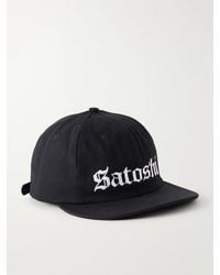 Satoshi Nakamoto - Og Logo-Embroidered Cotton-Canvas Baseball Cap - Lyst