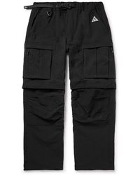 Nike - Acg Smith Summit Straight-leg Convertible Nylon-blend And Cordura® Cargo Trousers - Lyst