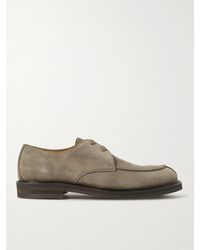 MR P. - Andrew Split-toe Regenerated Suede By Evolo® Derby Shoes - Lyst