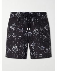 Vilebrequin - Mahina Straight-leg Mid-length Printed Swim Shorts - Lyst