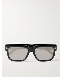 Givenchy - Occhiali da sole in acetato con lenti a specchio e montatura quadrata GV Day - Lyst
