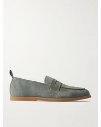 MR P. - Leo Suede Penny Loafers - Lyst