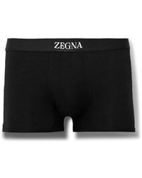 Zegna - Stretch-cotton Boxer Briefs - Lyst