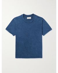 Les Tien - Garment-dyed Cotton-jersey T-shirt - Lyst