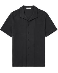 MR P. - Waffle-knit Cotton Shirt - Lyst
