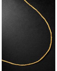 Carolina Bucci - Lucky Secret Gold And Silk Necklace - Lyst