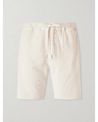 Fedeli - Slim-fit Cotton-terry Shorts - Lyst