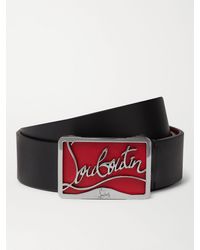 louboutin belt mens