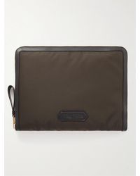 Tom Ford - Leather-trimmed Shell Document Holder - Lyst