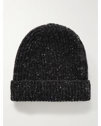 Inis Meáin - Ribbed Donegal Cashmere Beanie - Lyst