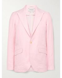 Oliver Spencer - Wyndhams Unstructured Linen Suit Jacket - Lyst