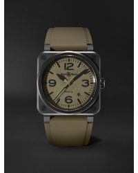 Bell & Ross - Br 03 Automatic 41mm Ceramic And Rubber Watch - Lyst