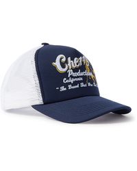 CHERRY LA - Logo-print Twill And Mesh Trucker Cap - Lyst