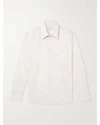 Lemaire - Cotton And Silk-Blend Shirt - Lyst