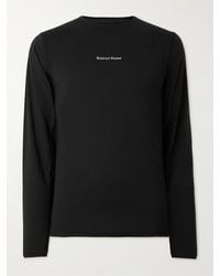 District Vision - Aloe Perforated Logo-print Aloe Stretch-jersey T-shirt - Lyst