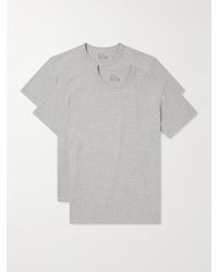 Fortela - Set Of Two Cotton-Jersey T-Shirt - Lyst