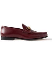 Gucci - Horsebit 1953 Embellished Leather Loafers - Lyst