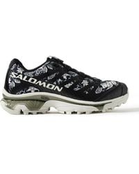 Salomon - Xt-4 Og Rubber-Trimmed Mesh Running Sneakers - Lyst