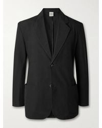 SSAM - Cotton And Silk-blend Blazer - Lyst