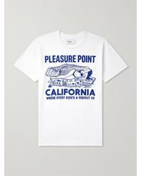 Local Authority - Pleasure Point T-Shirt aus Baumwoll-Jersey mit Print - Lyst