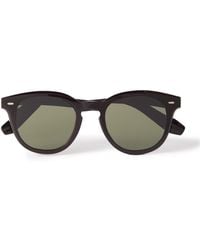 Oliver Peoples - N.05 Round-frame Acetate Sunglasses - Lyst