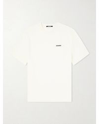 Jacquemus - Logo-Appliquéd Cotton-Jersey T-Shirt - Lyst