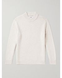 NN07 - Nick 6367 Merino Wool-blend Mock-neck Sweater - Lyst