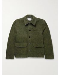 Oliver Spencer - Lambeth Wool-blend Felt Field Jacket - Lyst