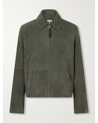 Loewe - Suede Jacket - Lyst