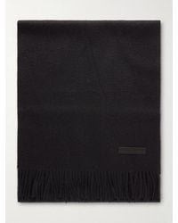 ZEGNA - Fringed Cashmere Scarf - Lyst