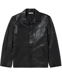 Nudie Jeans - Ferry Full-grain Leather Jacket - Lyst