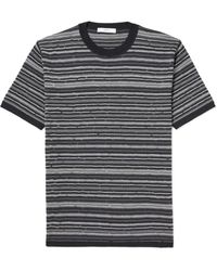 MR P. - Striped Merino Wool T-shirt - Lyst
