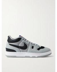 Nike - Mac Attack Qs Mesh And Leather Sneakers - Lyst