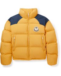 Moncler Genius - Palm Angels Nevis Logo-appliquéd Quilted Shell Down Jacket - Lyst