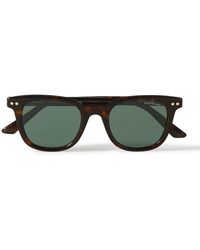 Montblanc - Snowcap D-frame Tortoiseshell Acetate Sunglasses - Lyst