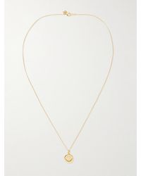 Needles - Gold-plated Pendant Necklace - Lyst