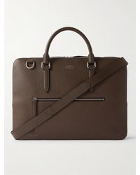 Smythson - Aktentasche aus vollnarbigem Leder - Lyst