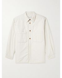 LE17SEPTEMBRE - Padded Shell Shirt Jacket - Lyst