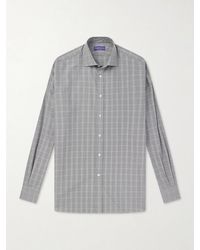 Ralph Lauren - Checked Cotton-Poplin Shirt - Lyst