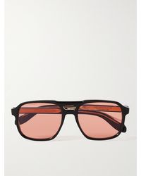 Cutler and Gross - 1394 Aviator-style Acetate Sunglasses - Lyst
