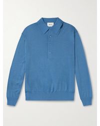 NN07 - Raymond 6584 Wool-blend Polo Shirt - Lyst