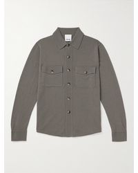 Allude - Virgin Wool And Cashmere-blend Overshirt - Lyst