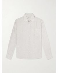 Hartford - Paul Striped Linen Shirt - Lyst